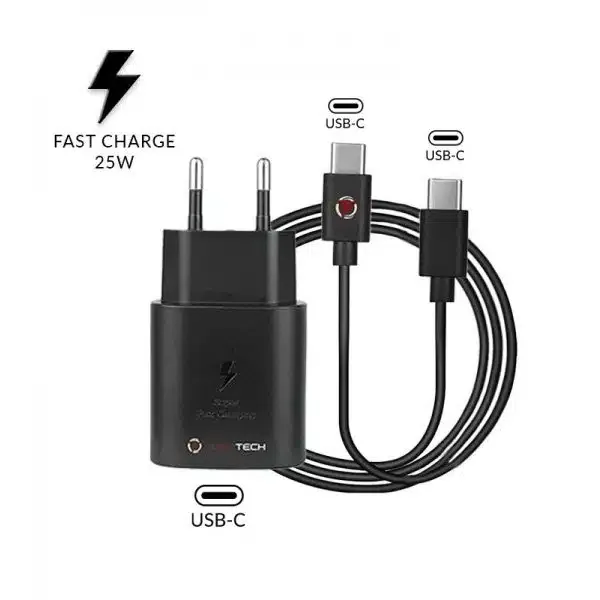 Adapter za Brzo Punjenje 25W USB-C (M) na USB-C (M) 1m – Fumytech