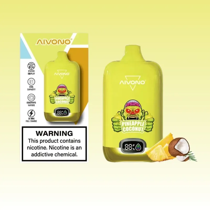 Aivono Peach Fruit Juice Vape - Image 2