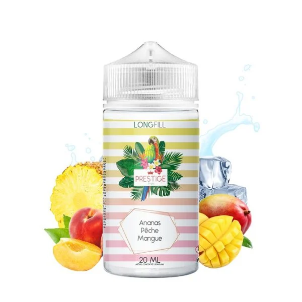 Aroma Ananas Peche Mangue 0mg 20/120ml – Prestige Fruits LongFill