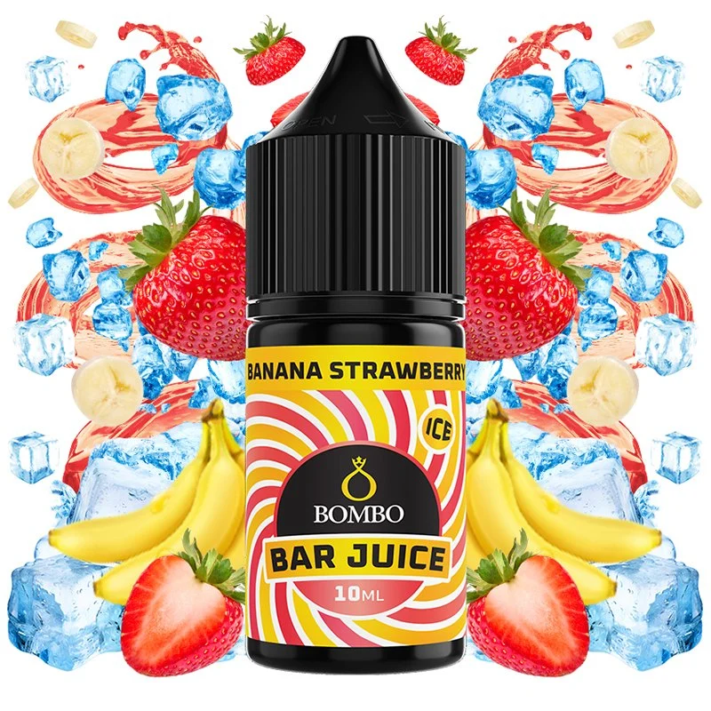 Aroma Banana Strawberry Ice 10ml/30ml (Minilongfill) – Bar Juice by Bombo