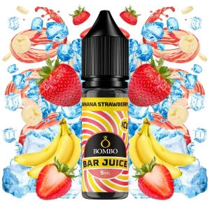 Aroma Banana Strawberry Ice 5ml/15ml (Minilongfill) – Bar Juice by Bombo