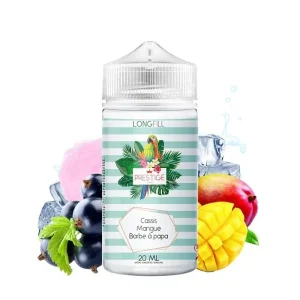 Aroma Cassis Mangue Barbe a Papa 0mg 20/120ml – Prestige Fruits LongFill