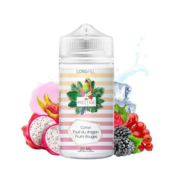 Aroma Cotton Candy Fruit du Dragon Fruits Rouges 0mg 20/120ml – Prestige Fruits LongFill