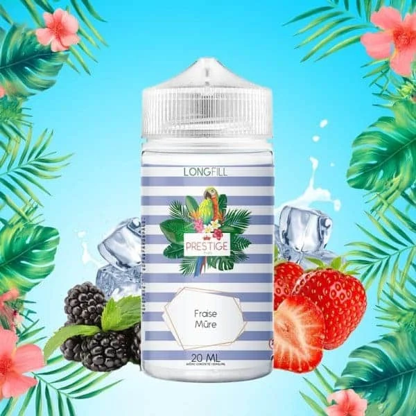 Aroma Fraise Mure 0mg 20/120ml – Prestige Fruits LongFill - Image 2