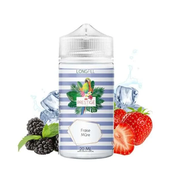 Aroma Fraise Mure 0mg 20/120ml – Prestige Fruits LongFill