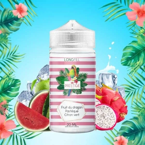 Aroma Fruit du Dragon Pasteque Citron Vert 0mg 20/120ml – Prestige Fruits LongFill - Image 2