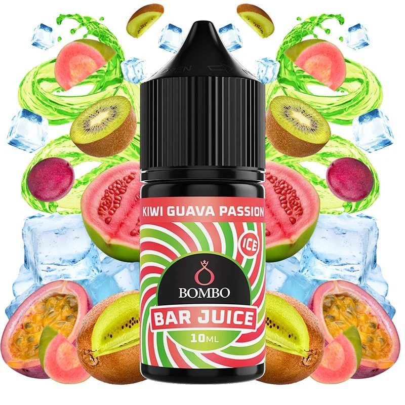 Aroma Kiwi Guava Passion Ice 10ml/30ml (Minilongfill) – Bar Juice by Bombo