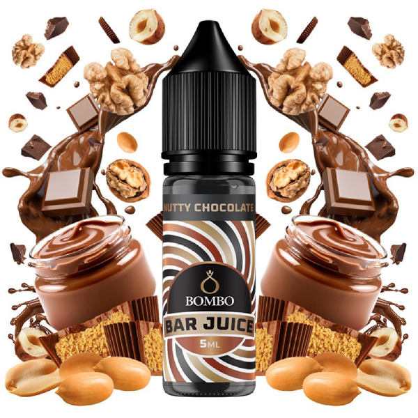 Aroma Nutty Chocolate 5ml/15ml (Minilongfill) – Bar Juice by Bombo