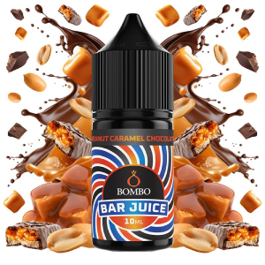 Aroma Peanut Chocolate Caramel 10ml/30ml (Minilongfill) – Bar Juice by Bombo