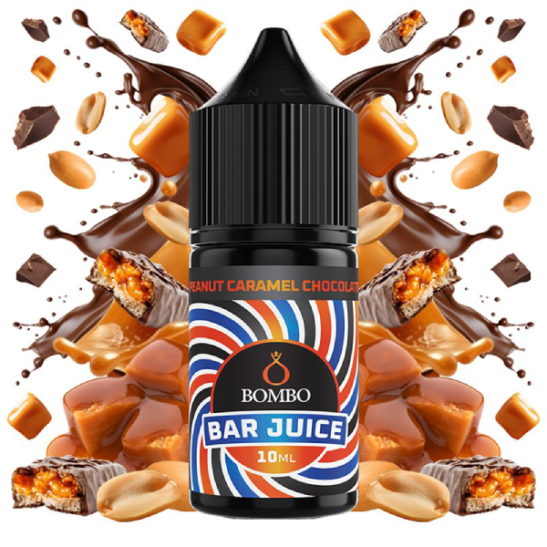 Aroma Peanut Chocolate Caramel 10ml/30ml (Minilongfill) – Bar Juice by Bombo