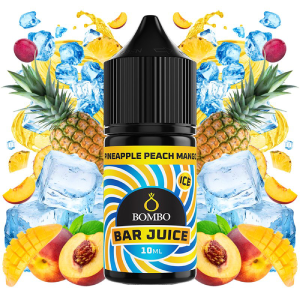 Aroma Pineapple Peach Mango Ice 10ml/30ml (Minilongfill) – Bar Juice by Bombo