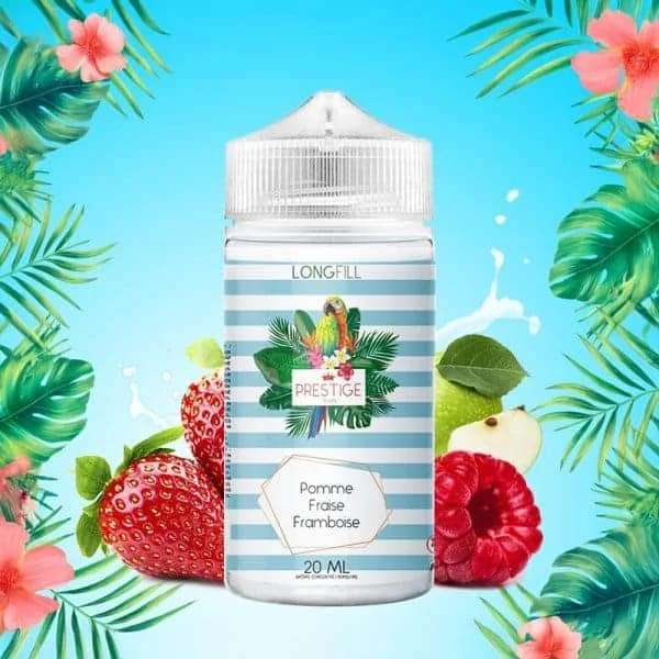 Aroma Pomme Fraise Framboise 0mg 20/120ml – Prestige Fruits LongFill - Image 2