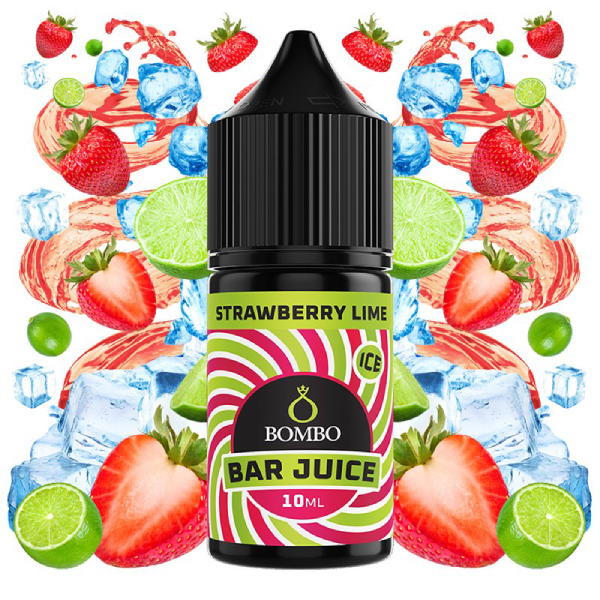 Aroma Strawberry Lime Ice 10ml/30ml (Minilongfill) – Bar Juice by Bombo