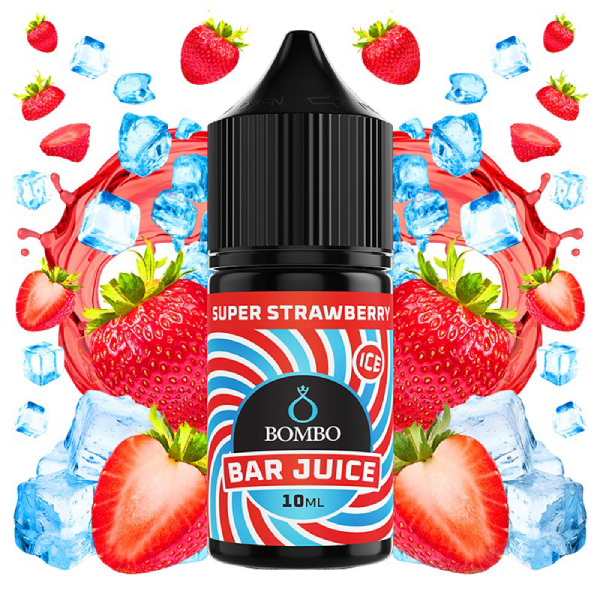 Aroma Super Strawberry Ice 10ml/30ml (Minilongfill) – Bar Juice by Bombo