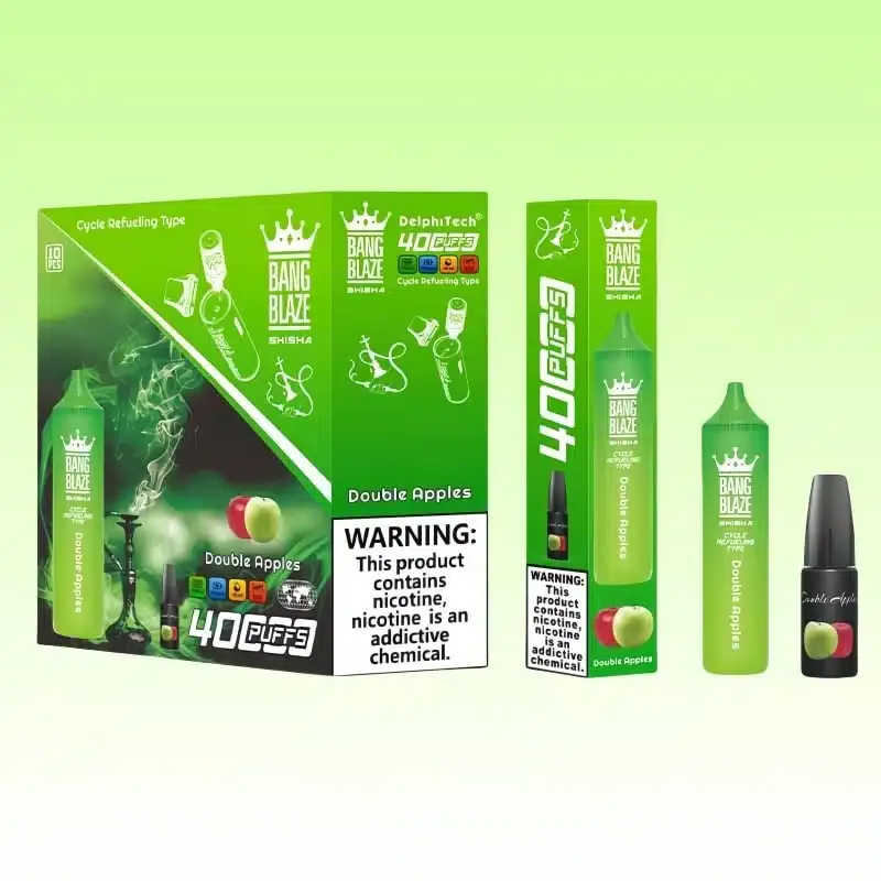 Bang Blaze Double Apples flavor