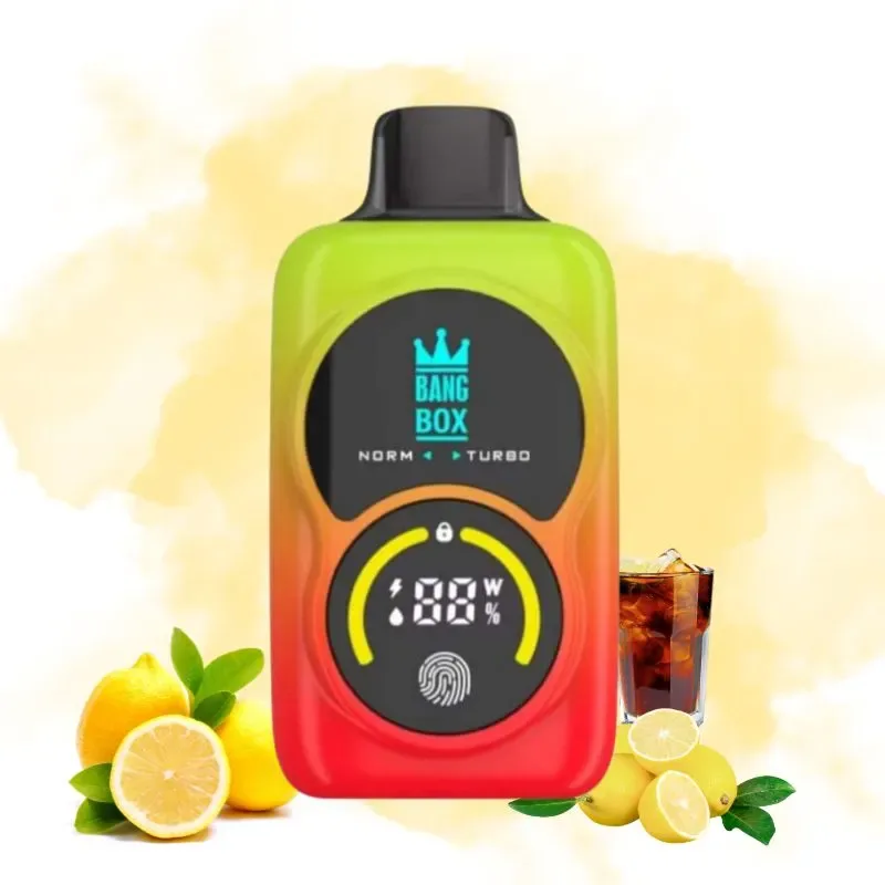 Bang Box Lemon Cola Soda Flavor