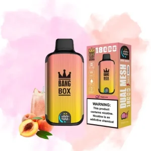Bang Box Peach Juice okus