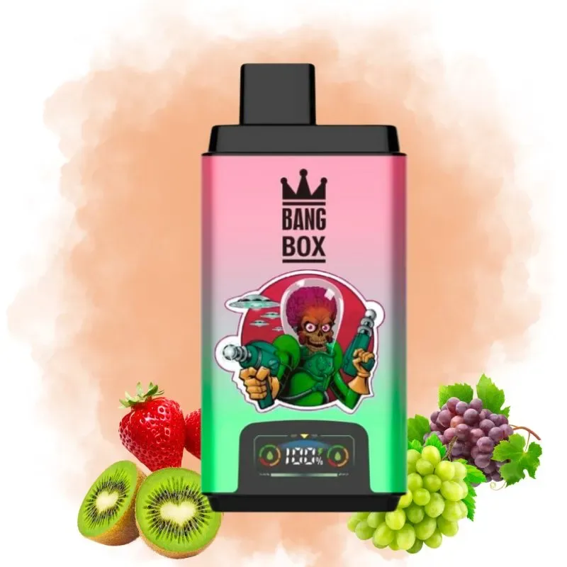 Bang Box Strawberry Kiwi & Double Grape Vape