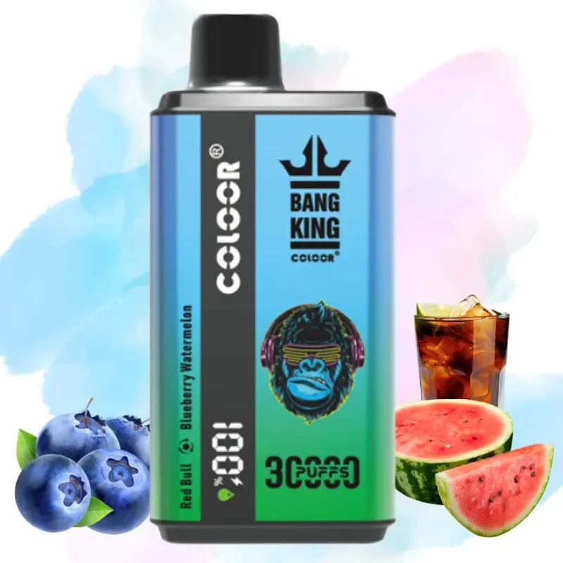 Bang King Red Bull& Blueberry Watermelon Vape