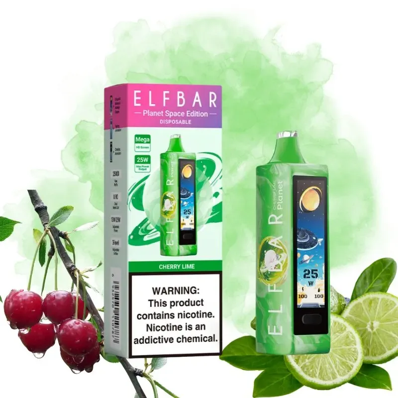 Elf Bar Cherry Lime okus