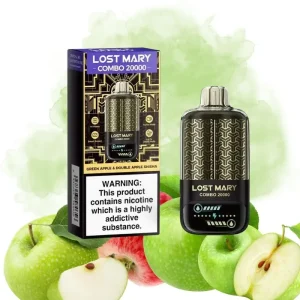 Elf Bar Green Apple & Double Apple Shisha aroma