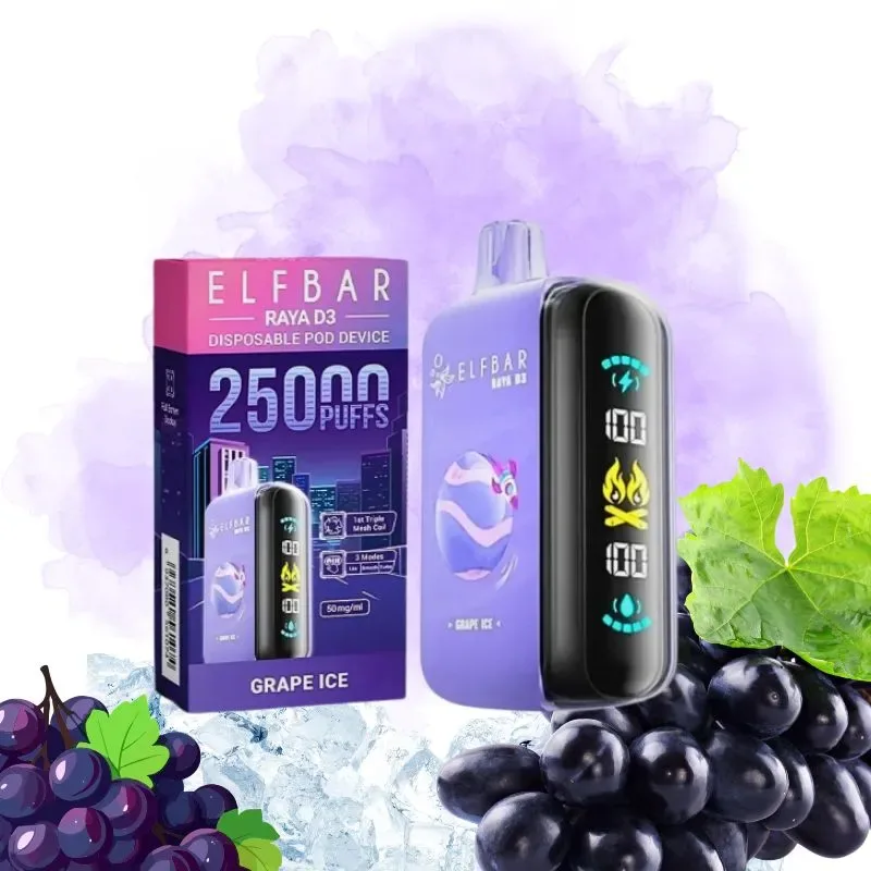 Elf Bar okus Grape Cherry