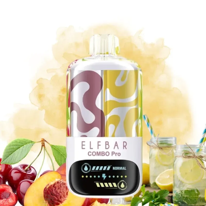 ELFBAR okus Cherry + Peach Lemonade