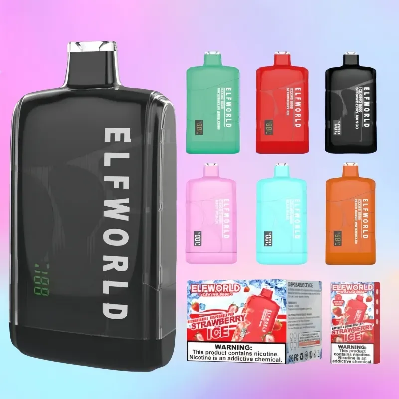 Elfworld Ice King 8500 Puffs
