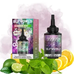 Elfworld Lemon Mint Vape