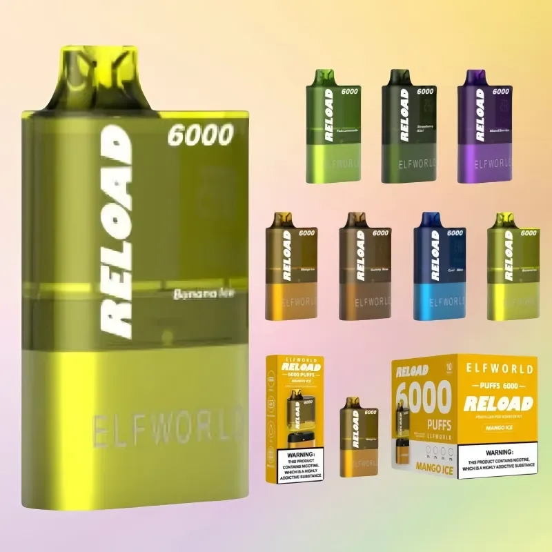 Elfworld Relaod 6000 Puffs Kit