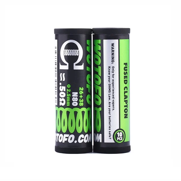 Fused Clapton Coils 26+38G (10kom) – Wotofo