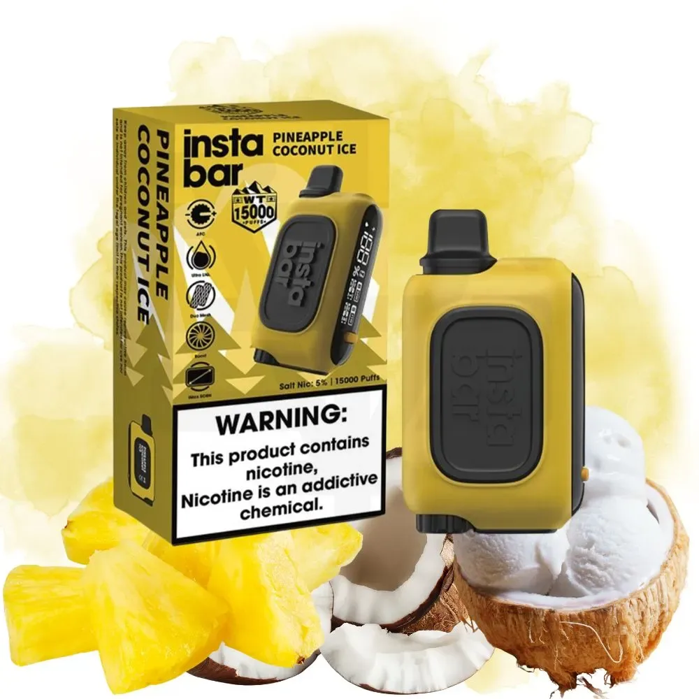 Insta Bar Pineapple Coconut Ice Vape