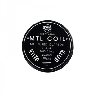 MTL Fused Clapton 2-30/40 Ni80 0.8Ω (10kom) – Yachtvape