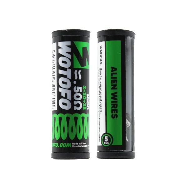 Ni80 Alien Wires 3*30+38 / 0.50Ω (5kom) – Wotofo