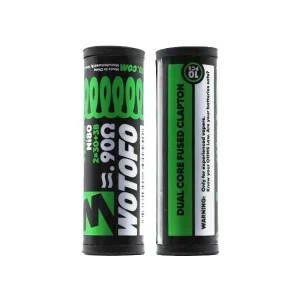 Ni80 Dual Core Fused Clapton 2*30+38G / 0.90Ω (10kom) – Wotofo