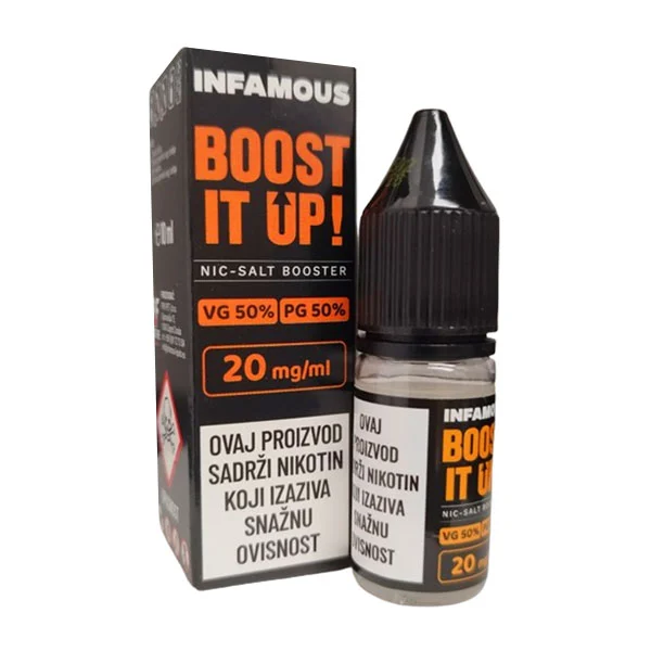 NicSalt Booster 50/50 20mg 10ml (1kom) – Infamous Liquids
