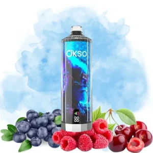 OKSO Blueberry Raspberry Cherry Vape