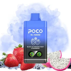 POCO Black Ice Dragon Fruit Strawberry okus
