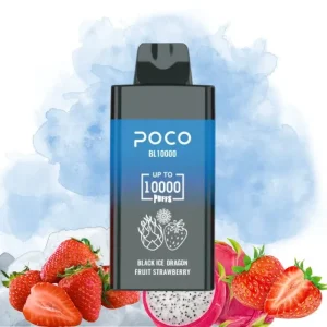 POCO Black Ice Dragonfruit Strawberry okus