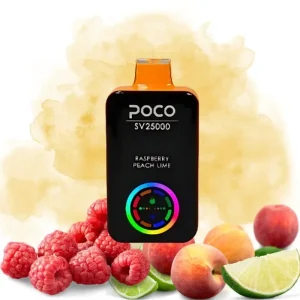 POCO okus Raspberry Peach Lime