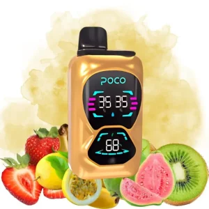 Poco Strawberry Banana & Kiwi passion fruit Guava okus