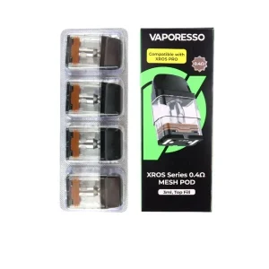POD XROS Mesh 0.4Ω 3ml (4kom) – Vaporesso