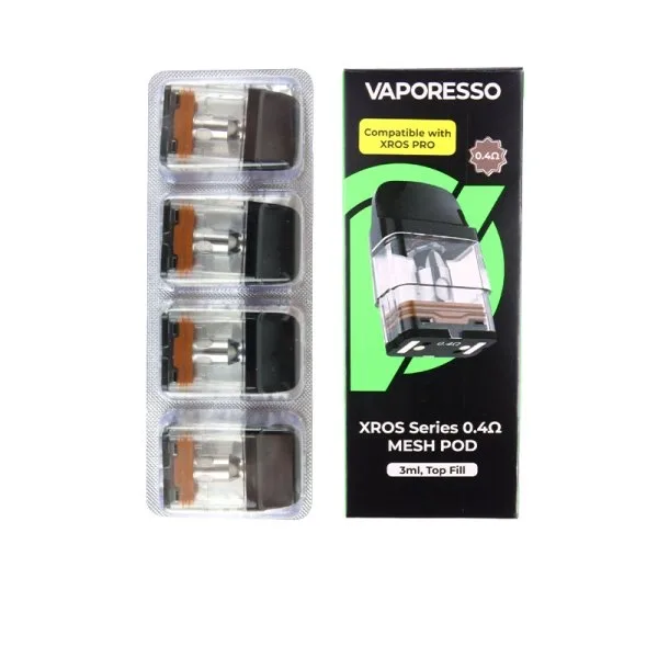 POD XROS Mesh 0.4Ω 3ml (4kom) – Vaporesso