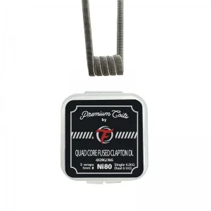 Quad Core Fused Clapton DL Ni80 0.20Ω (10kom) – Fumytech