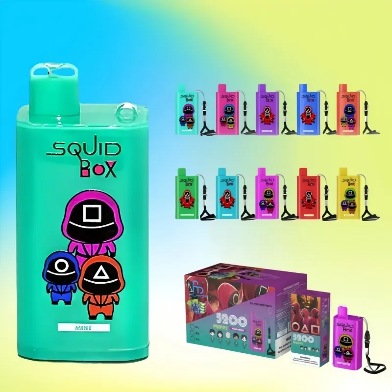 Randm Squid Box 5200 Puffs