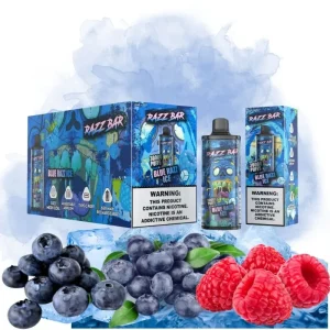 Razz Bar Blue Razz Ice Vape
