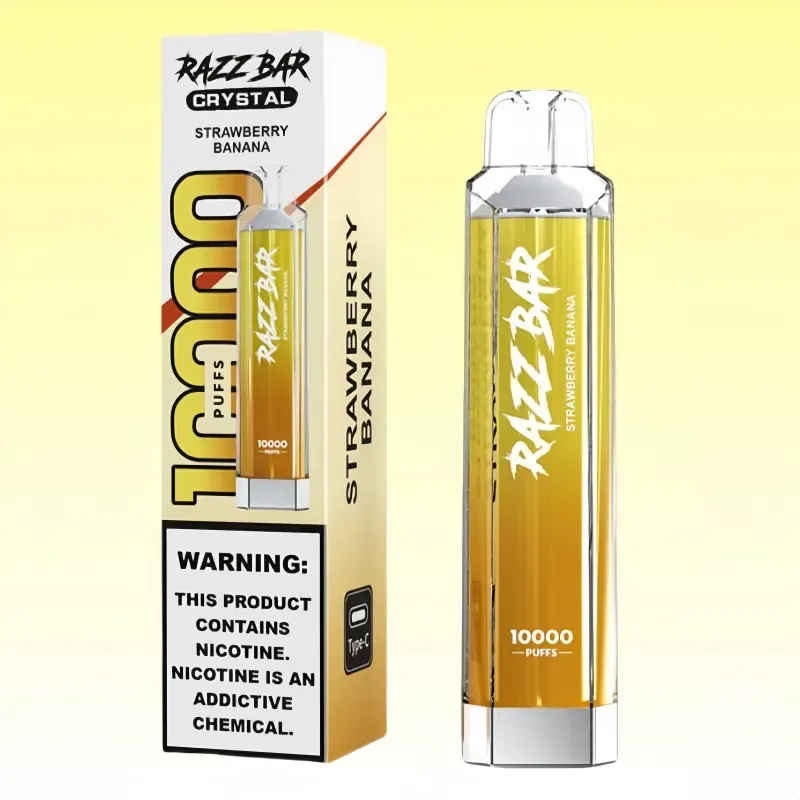 Razz Bar Crystal 10000 Puffs - Image 2