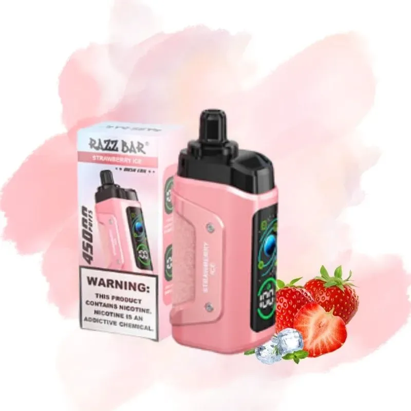 Razz Bar Strawberry Ice Vape