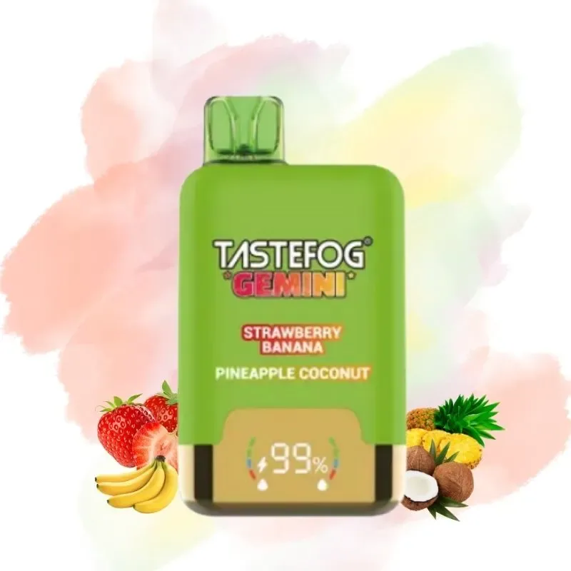 Tastefog Strawberry Banana & Pineapple Coconut okus
