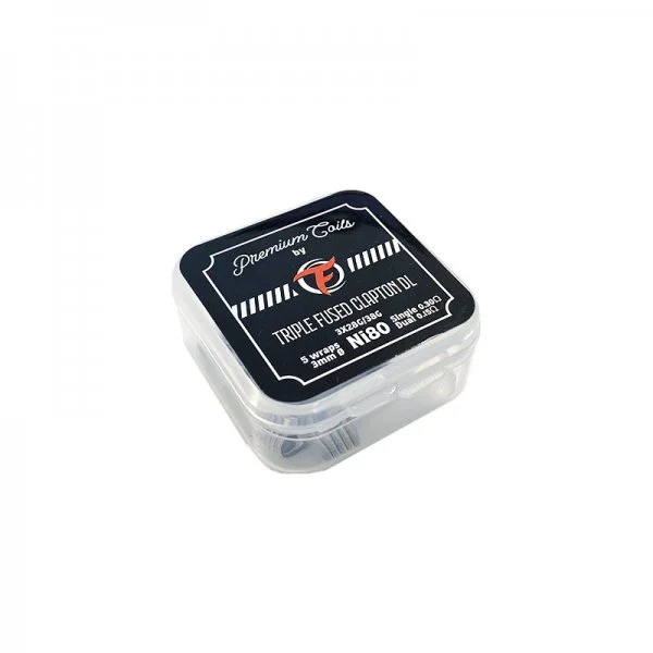 Triple Fused Clapton DL Ni80 0.30Ω New Version (10kom) – Fumytech - Image 2